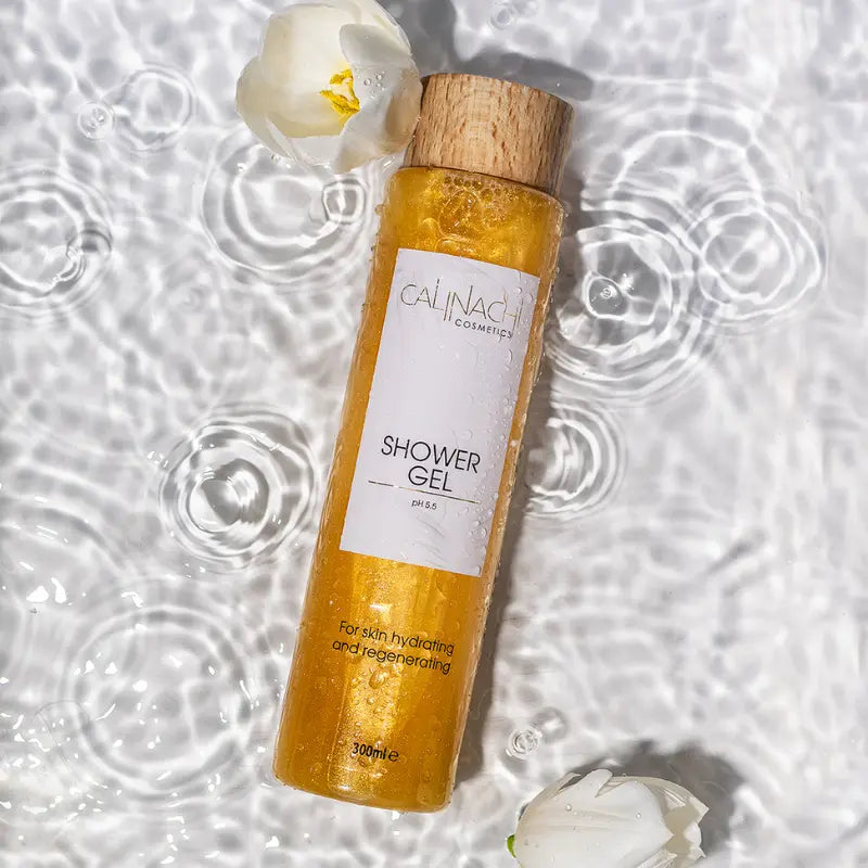 Shower Gel, Lotus and Centella extract, pH 5.5, 300ml. CALINACHI Cosmetics