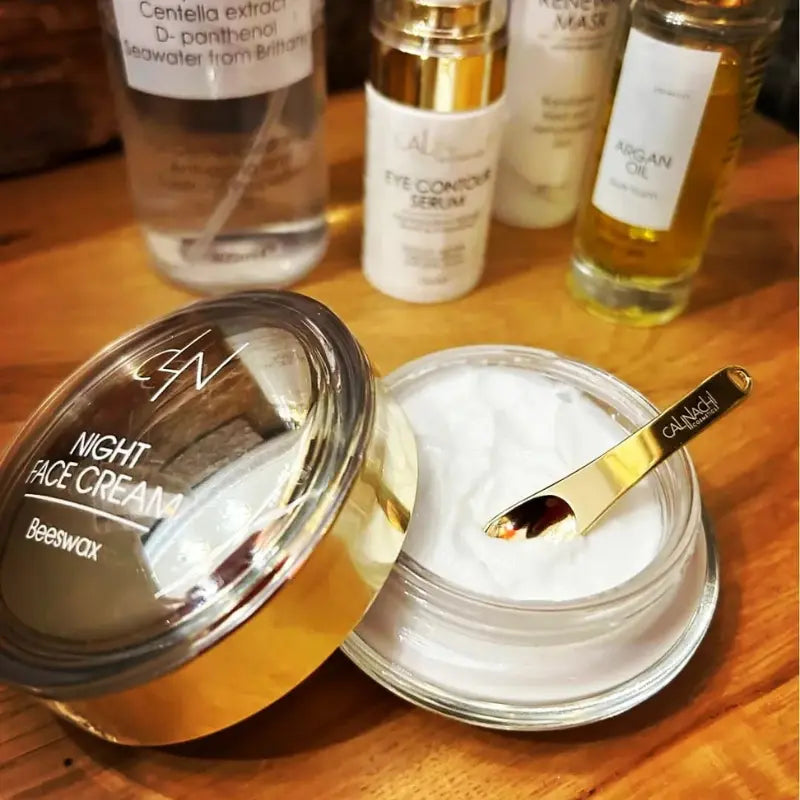 Regenerating Night Cream for Face, Neck, and Décolletage, 50ml CALINACHI Cosmetics