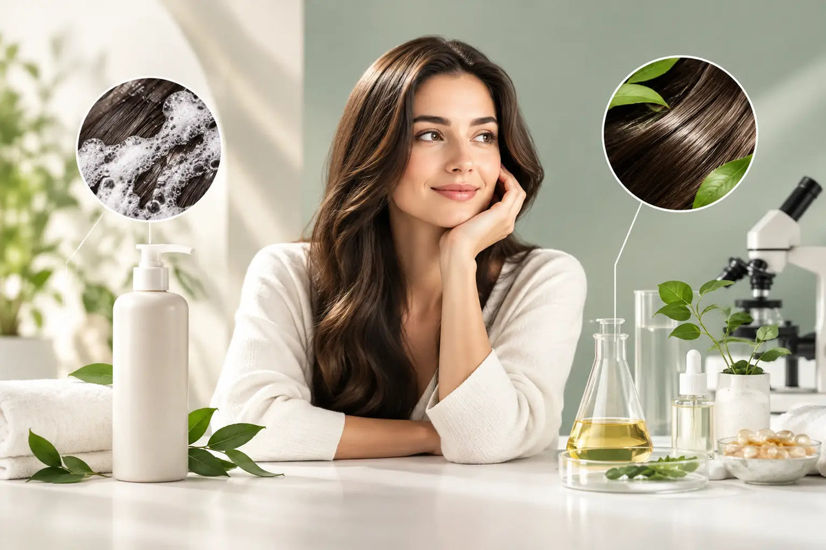 Shampoo Alone Is Not Enough for Visible Hair Results