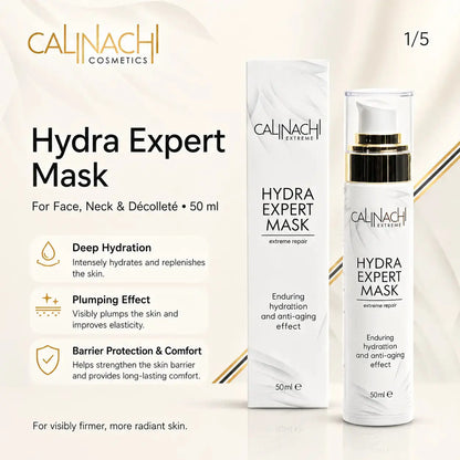 Full Therapy for Intensive Care Face, Neck and Décolleté SkinCare Set CALINACHI Cosmetics