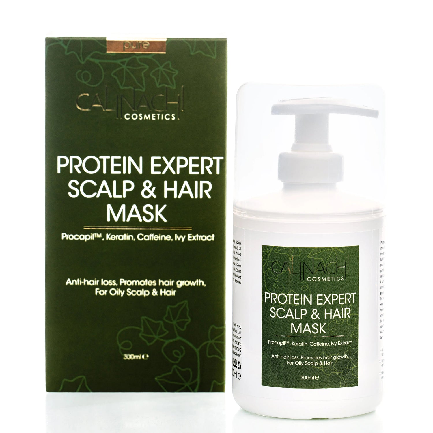 Protein Therapy against Hair Loss (normal to oily and oily) HairCare Sets CALINACHI Cosmetics