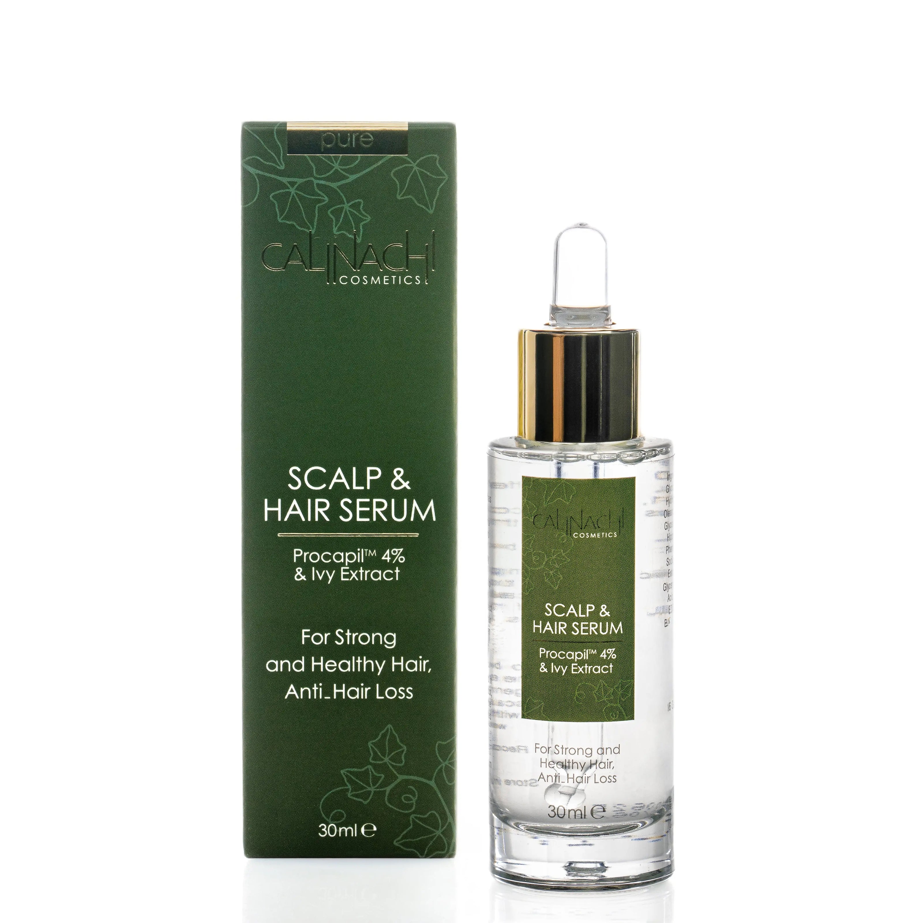 Full Therapy against Hair Loss & New Hair Growth Stimulation HairCare Sets CALINACHI Cosmetics